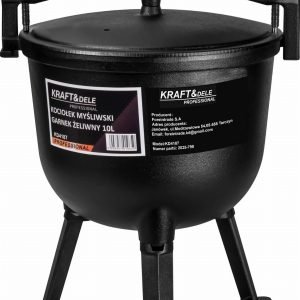 Kociołek myśliwski / Garnek żeliwny 10L KD4187 - Sodrinta.lt