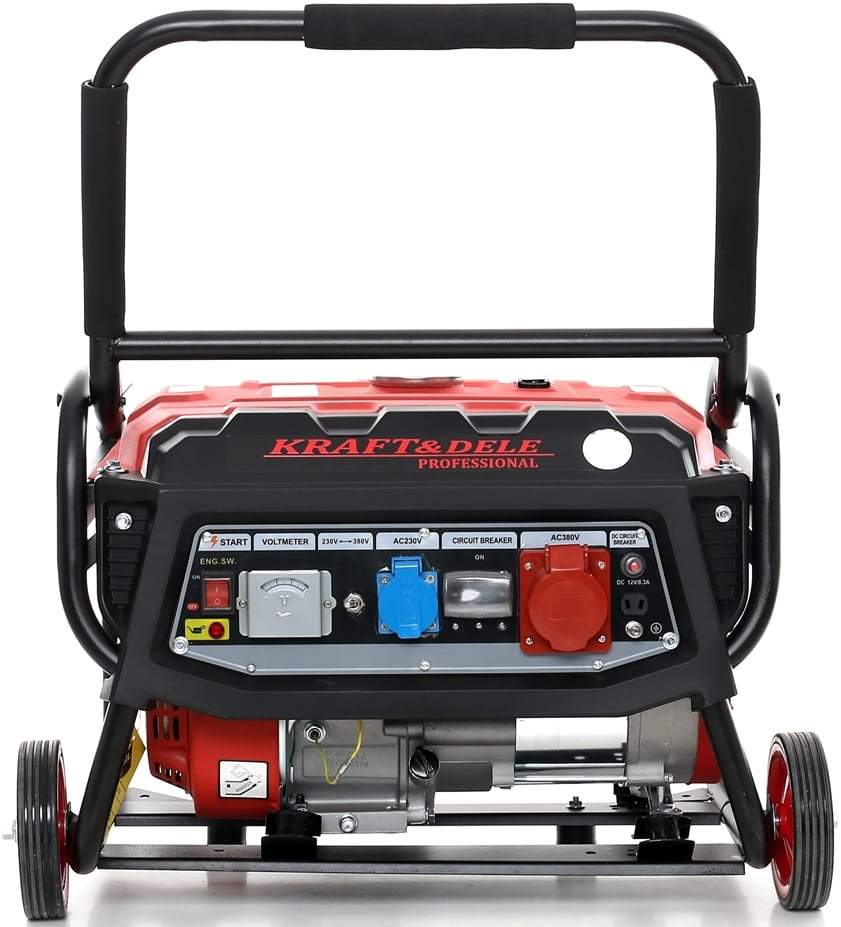 Benzininis trifazis elektros generatorius 3000W 12/230/380V KD139 - Sodrinta.lt