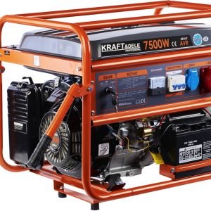Benzininis vienfazis/trifazis elektros generatorius KD147 7,5 KW - Sodrinta.lt