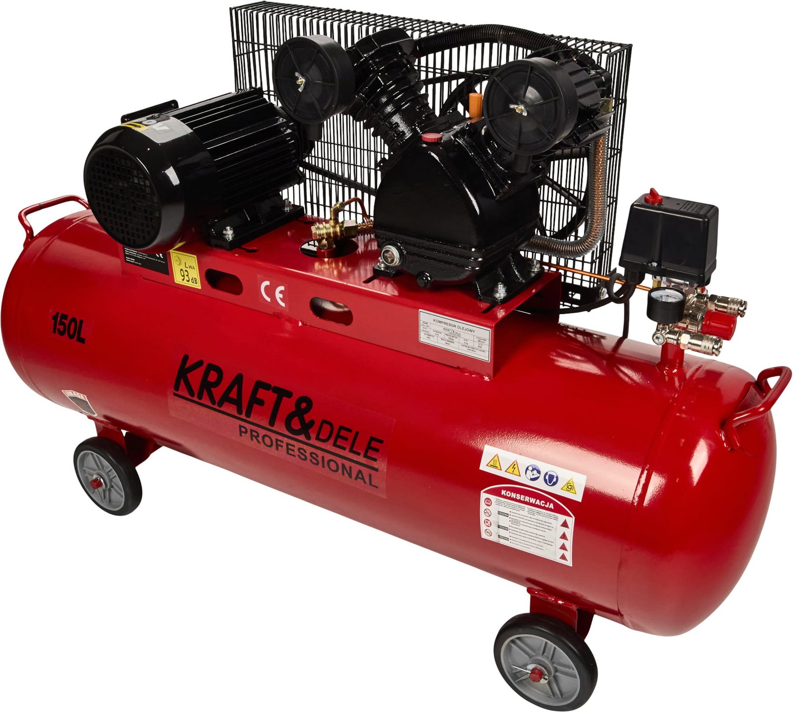 Tepalinis kompresorius 150L 400V KD406 - Sodrinta.lt