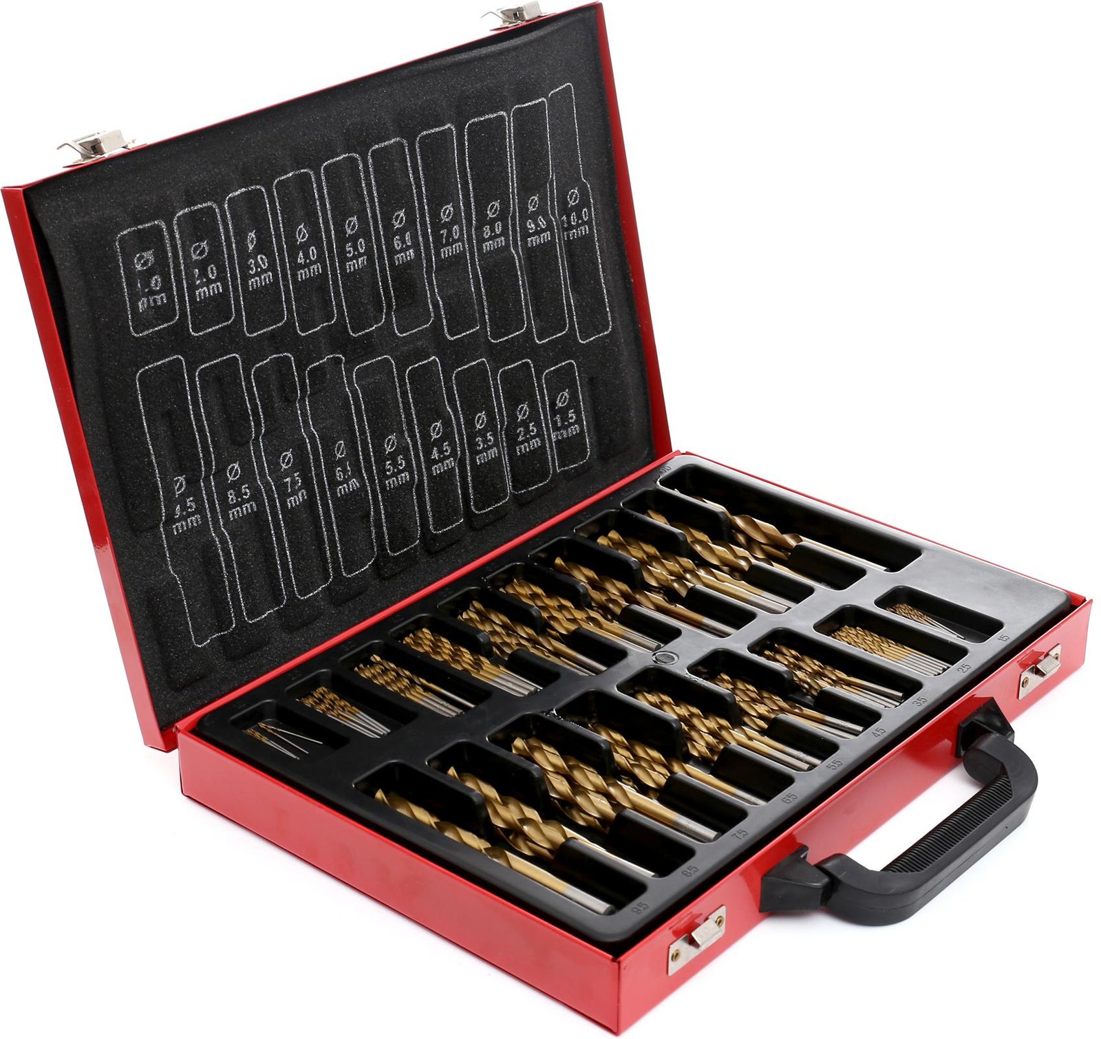 Grąžtų rinkinys HSS metalui 170vnt. KD991 - Sodrinta.lt