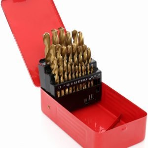 Titano grąžtai metalui, 29 vnt. rinkinys KD10344 - Sodrinta.lt
