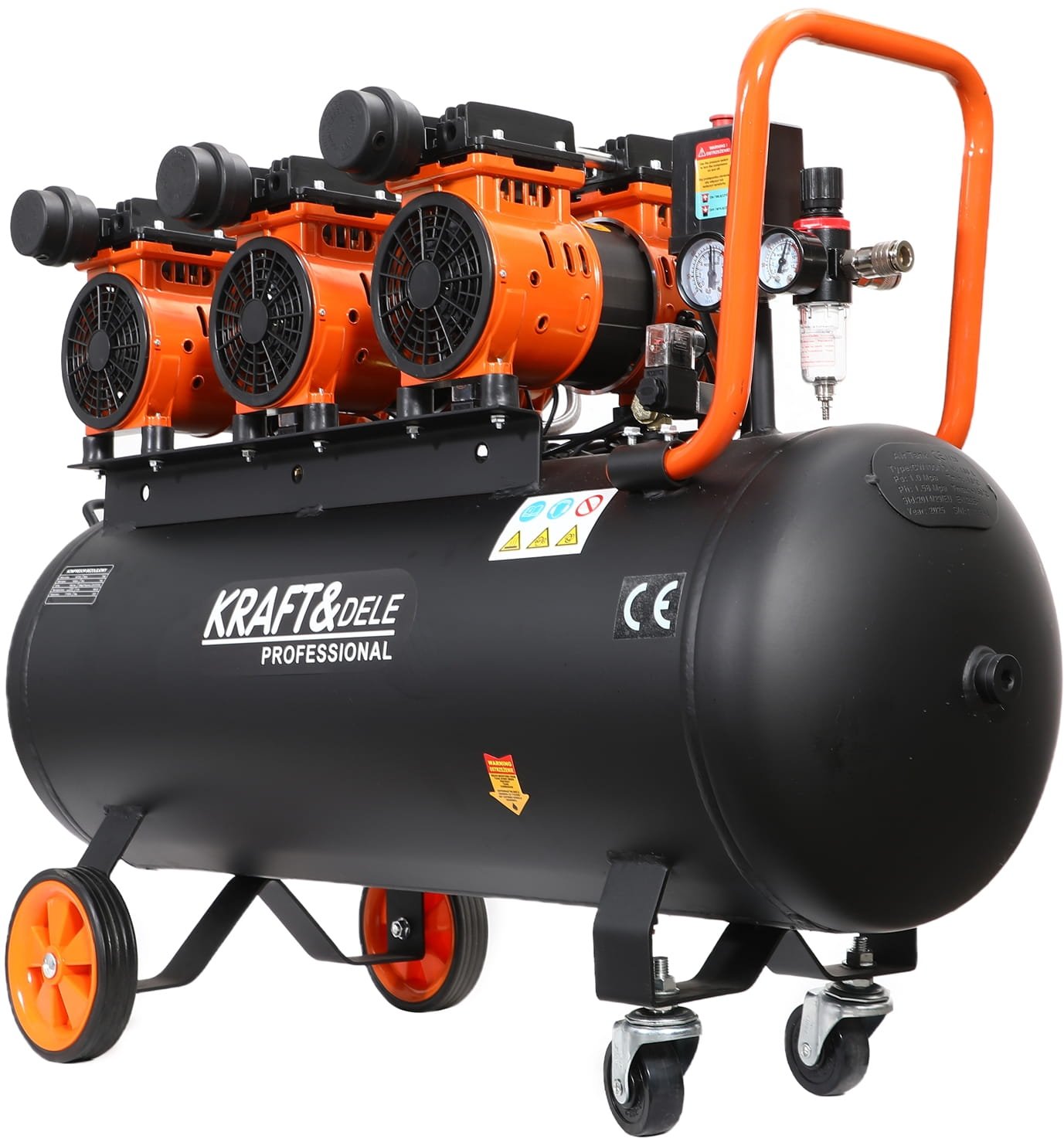 Betepalinis oro kompresorius 100 L / 3 x 1500 W KD1394 - Sodrinta.lt