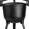 Kociołek myśliwski / Garnek żeliwny 10L KD4187 - Sodrinta.lt