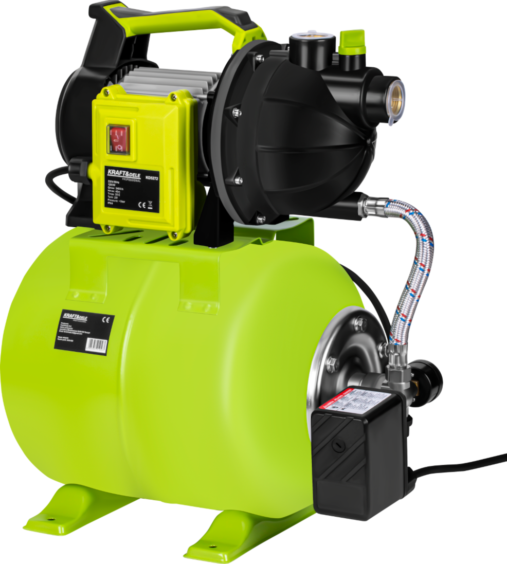 Vandens siurblys su hidroforu 20 l, 1200 W, 3400 l/h KD5272 - Image 3