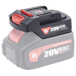 Akumuliatoriaus WORCRAFT 20V adapteris - Sodrinta.lt