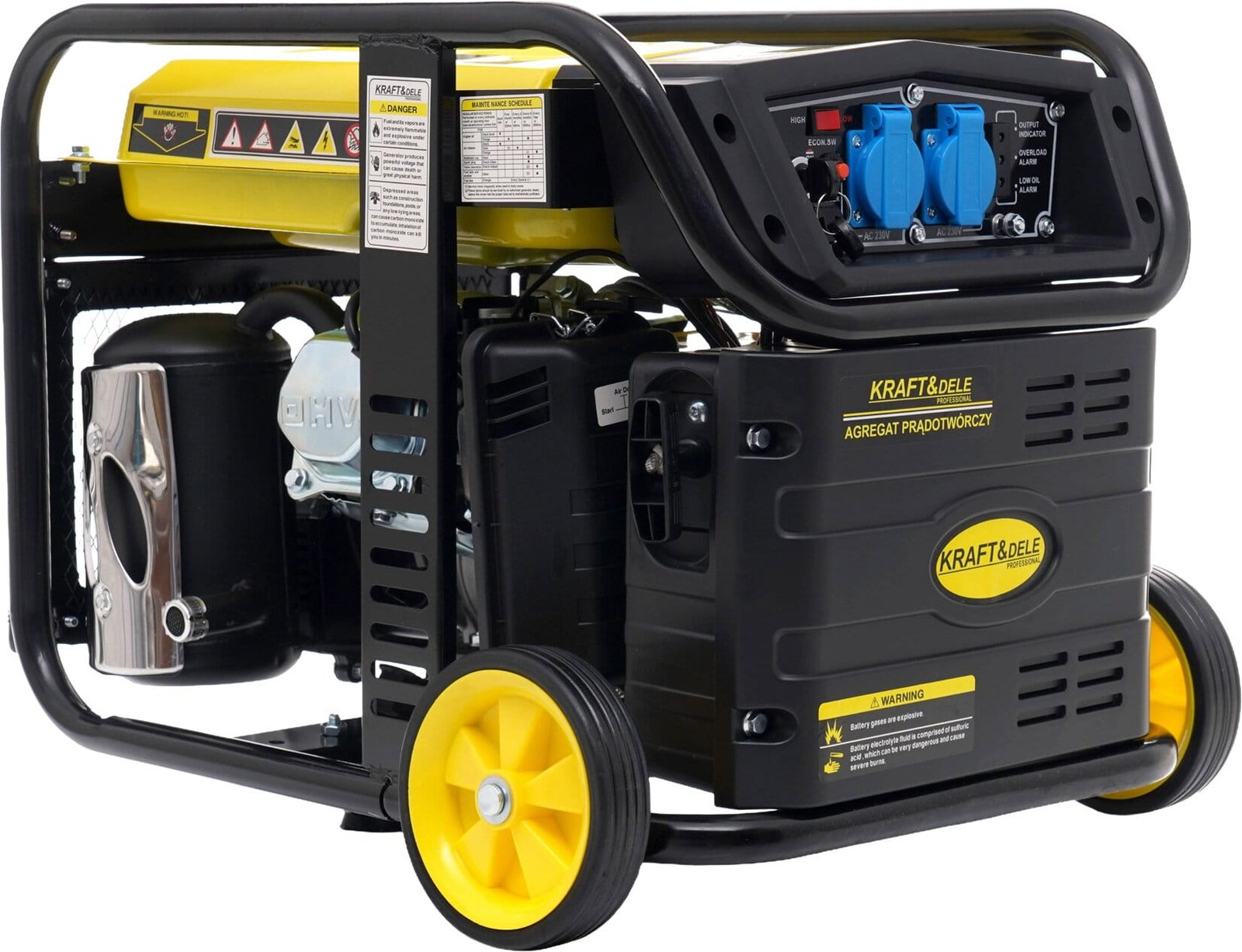 Inverterinis elektros generatorius 4,8 kW KD194 - Sodrinta.lt