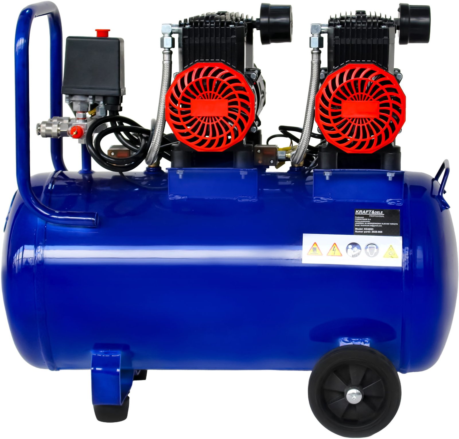 Bealyvis oro kompresorius 50L 230V 3000W KD4093 - Sodrinta.lt