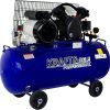ALYVINIS ORO KOMPRESORIUS 100L 2800W MĖLYNAS KD4058 - Sodrinta.lt