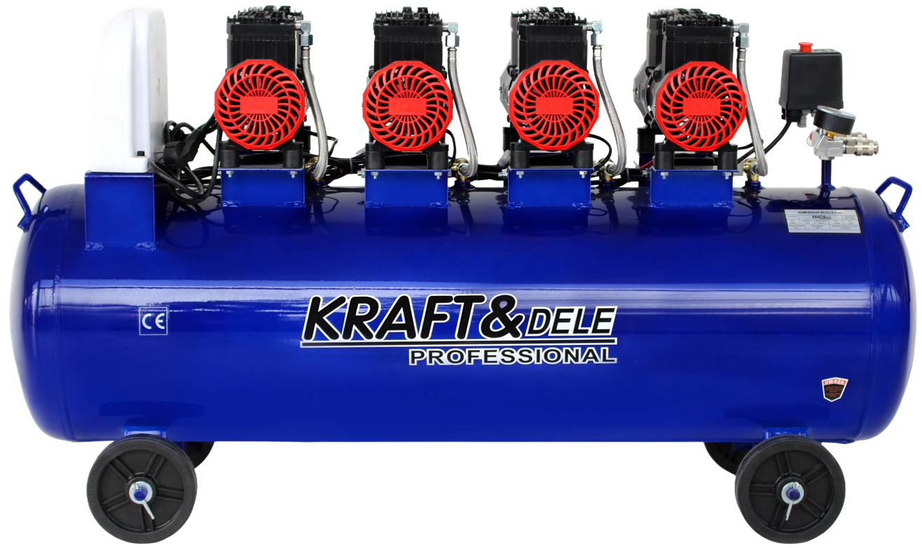 BEALYVINIS KOMPRESORIUS 120L 4 CILINDRAI 400V 7 kW KD4095 - Sodrinta.lt