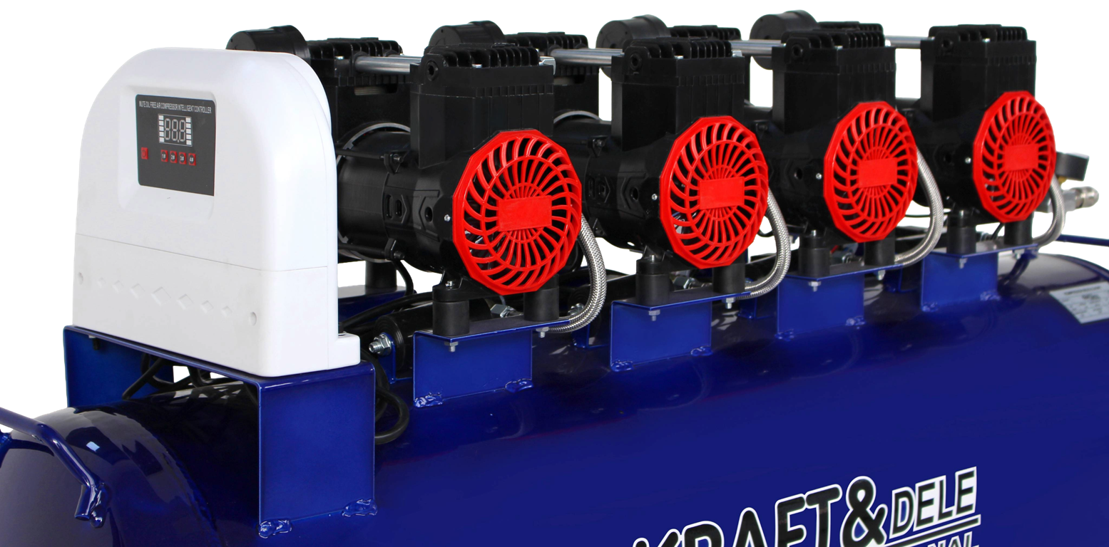 BEALYVINIS KOMPRESORIUS 120L 4 CILINDRAI 400V 7 kW KD4095 - Sodrinta.lt
