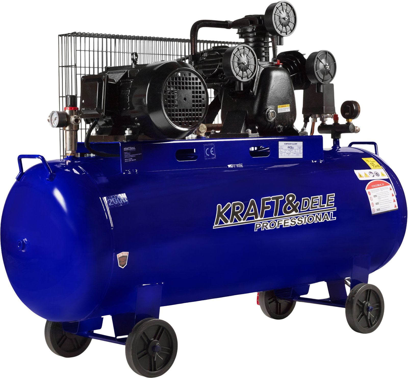 TEPALINIS KOMPRESORIUS 200L 4100W 650 l/min KD4059 - Image 5