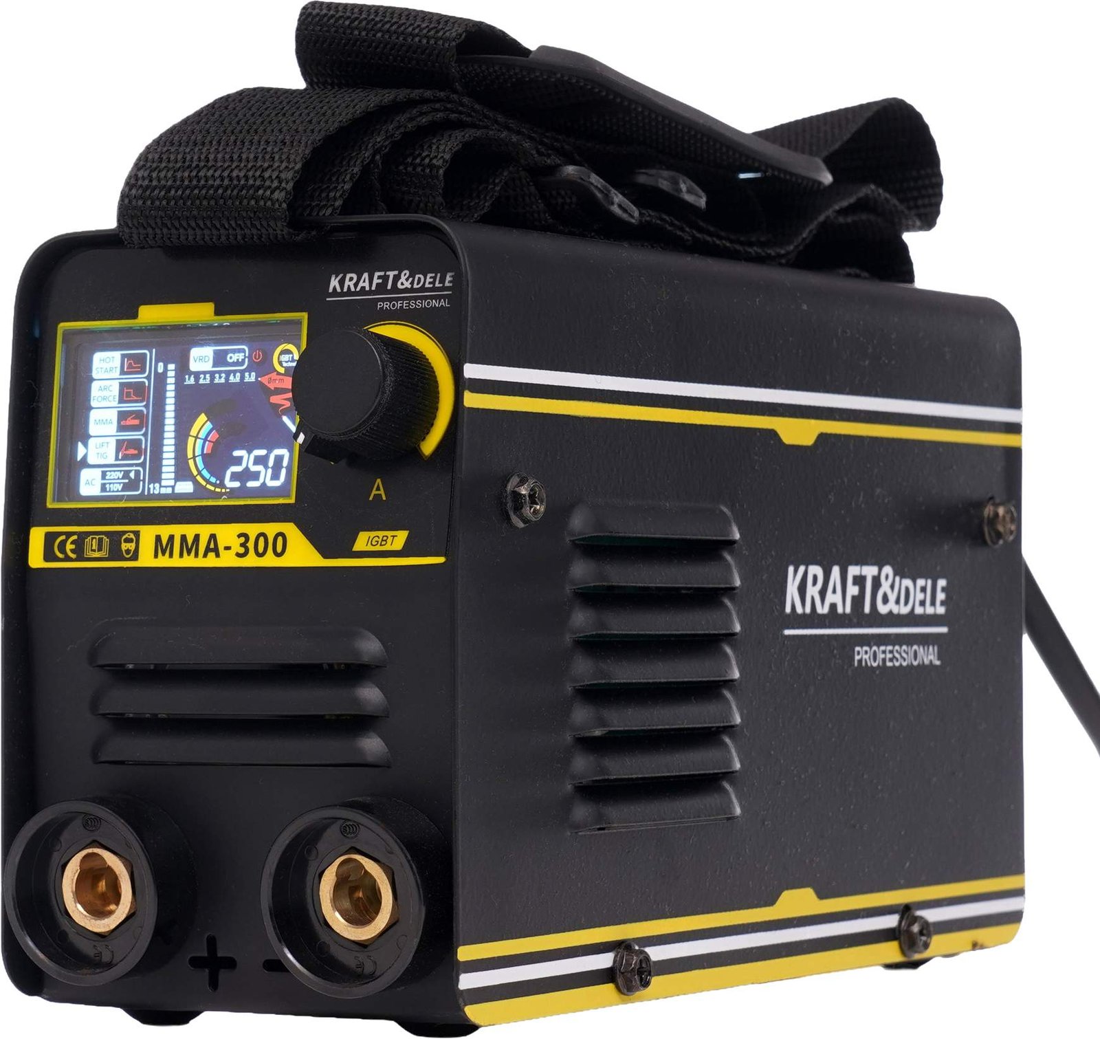 Inverterinis suvirinimo aparatas MMA IGBT LCD 300A KD1868 - Sodrinta.lt