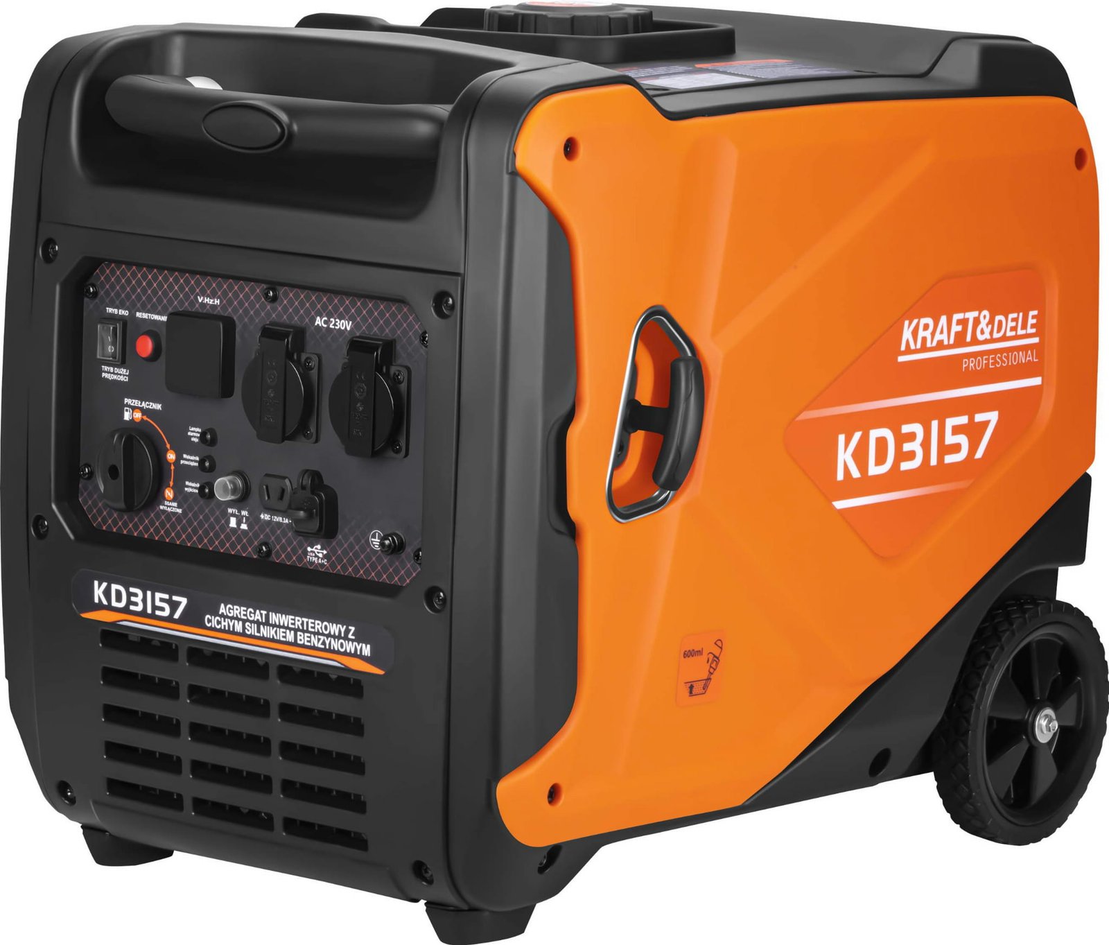 Agregat inwertorowy 4,5kW 230V KD3157 - Sodrinta.lt