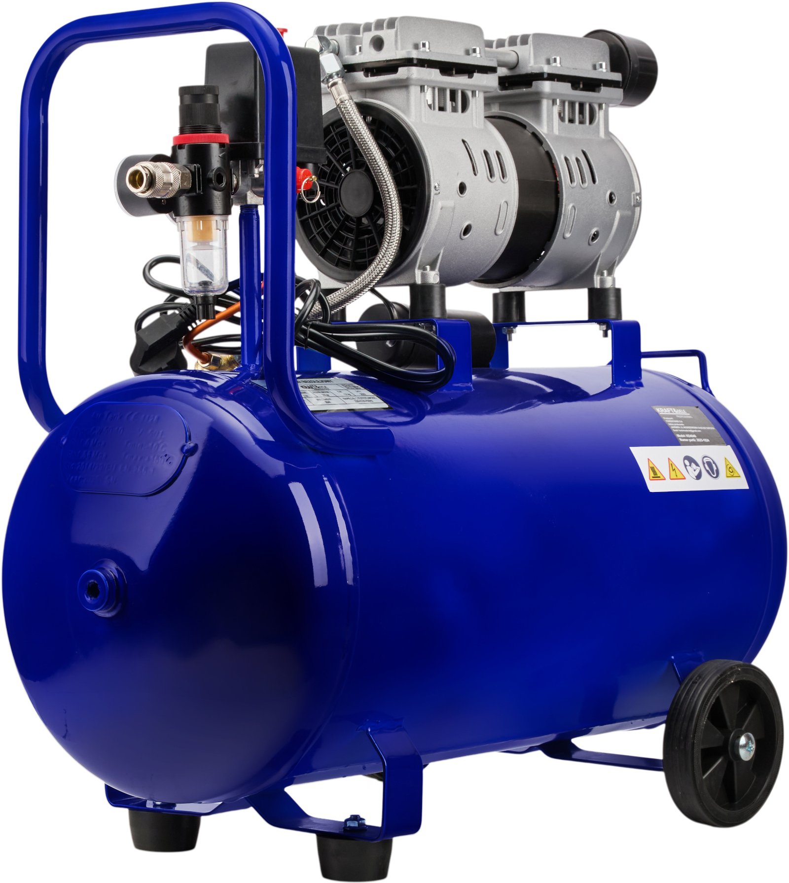 Betepalinis oro kompresorius 50 l, 1500 W, 290 l/min KD4048 - Image 4