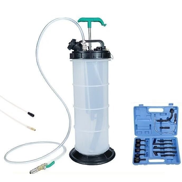 Pavarų dėžės tepalo keitimo įrenginys 7.5l su ATF adapterių rinkinys - Sodrinta.lt