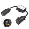 Adapteris priekabai 7 - 7POL US-EU (plast.) - Sodrinta.lt