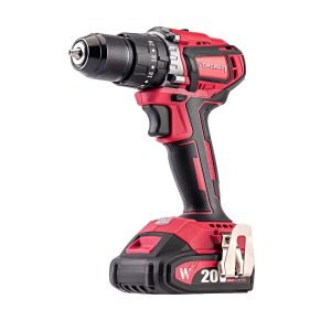 Akumuliatorinis suktuvas-gręžtuvas WORCRAFT 20V LI-ION, 2x2.0Ah (pl.dėž) CHD-S20LiB - Sodrinta.lt