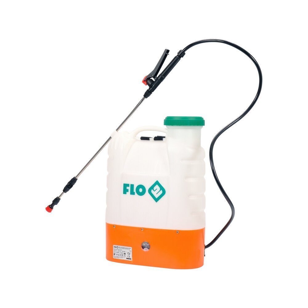 Slėginis purkštuvas su bakeliu 16l 12V 8000mAh - Sodrinta.lt