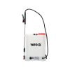 Slėginis purkštuvas su bakeliu ir saulės panele 16l 12V 8000mAh - Sodrinta.lt
