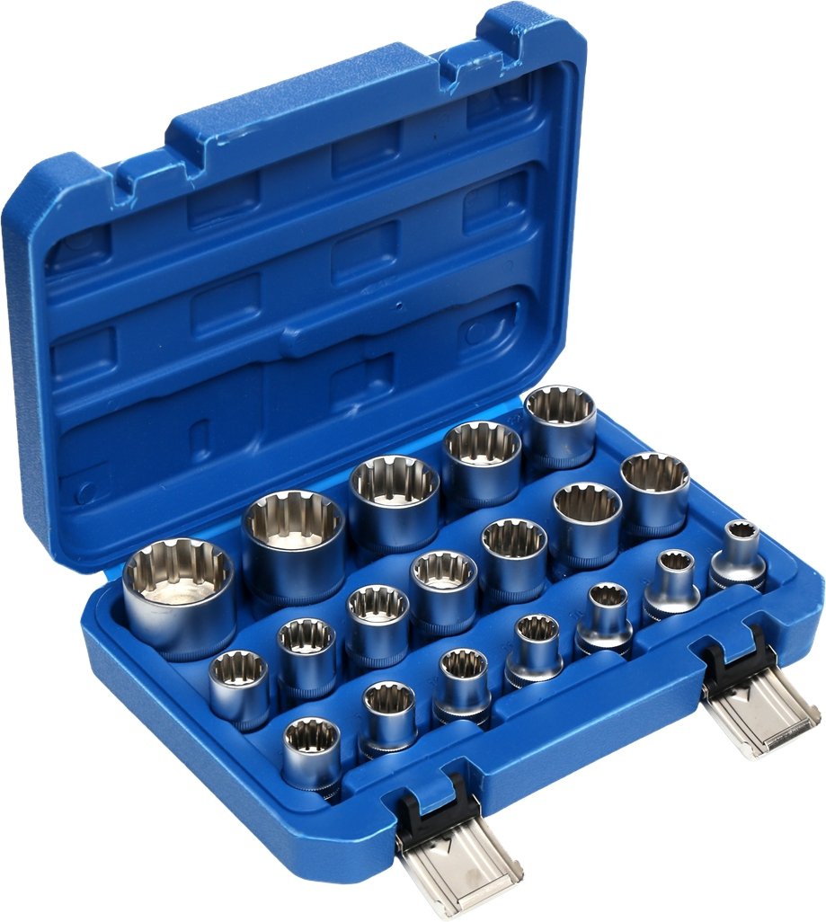 TORX galvučių rinkinys, 19 dalių, KD10347