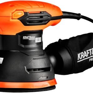 EKSCENTRINIS ŠLIFUOKLIS 110W + DULKIŲ MAIŠAS KD1684