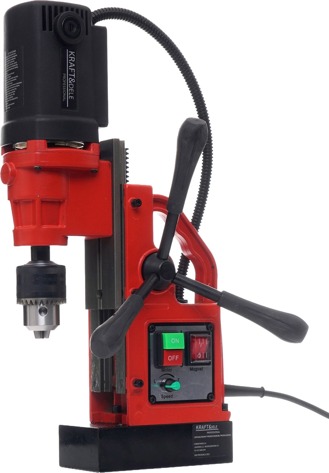 Magnetinės gręžimo staklės 1800 W / 1300 N / 16 mm KD1382 - Sodrinta.lt