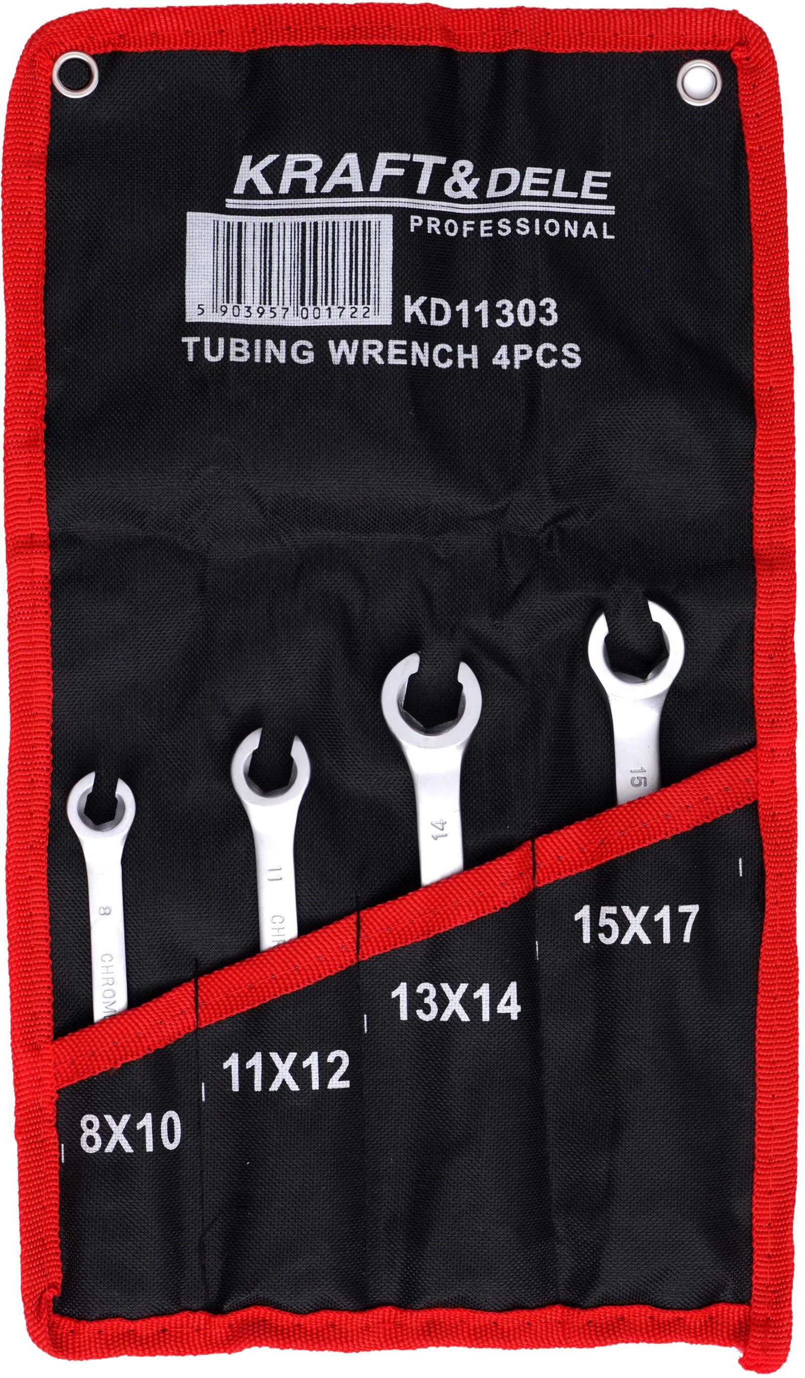 Pusiau atvirų veržliarakčių rinkinys stabdžių vamzdeliams KD11303 - Sodrinta.lt