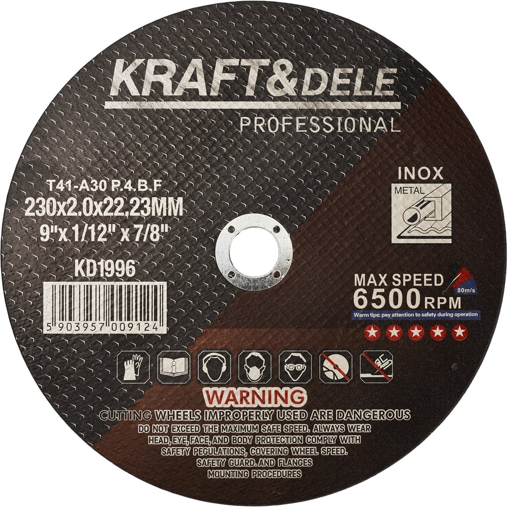 TARCZA DO CIĘCIA METALU KD1996 - Sodrinta.lt