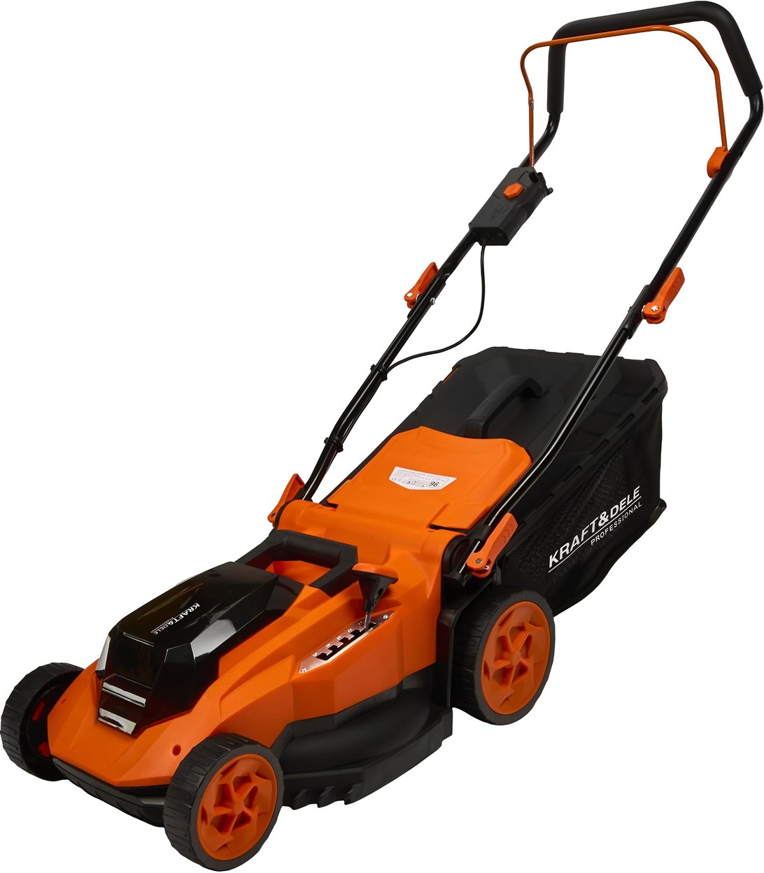 Akumuliatorinė vejapjovė 40 V, 38 cm, 50L KD5411 - Sodrinta.lt