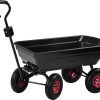 WÓZEK OGRODOWY TRANSPORTOWY 75L 300KG KD3127 - Sodrinta.lt