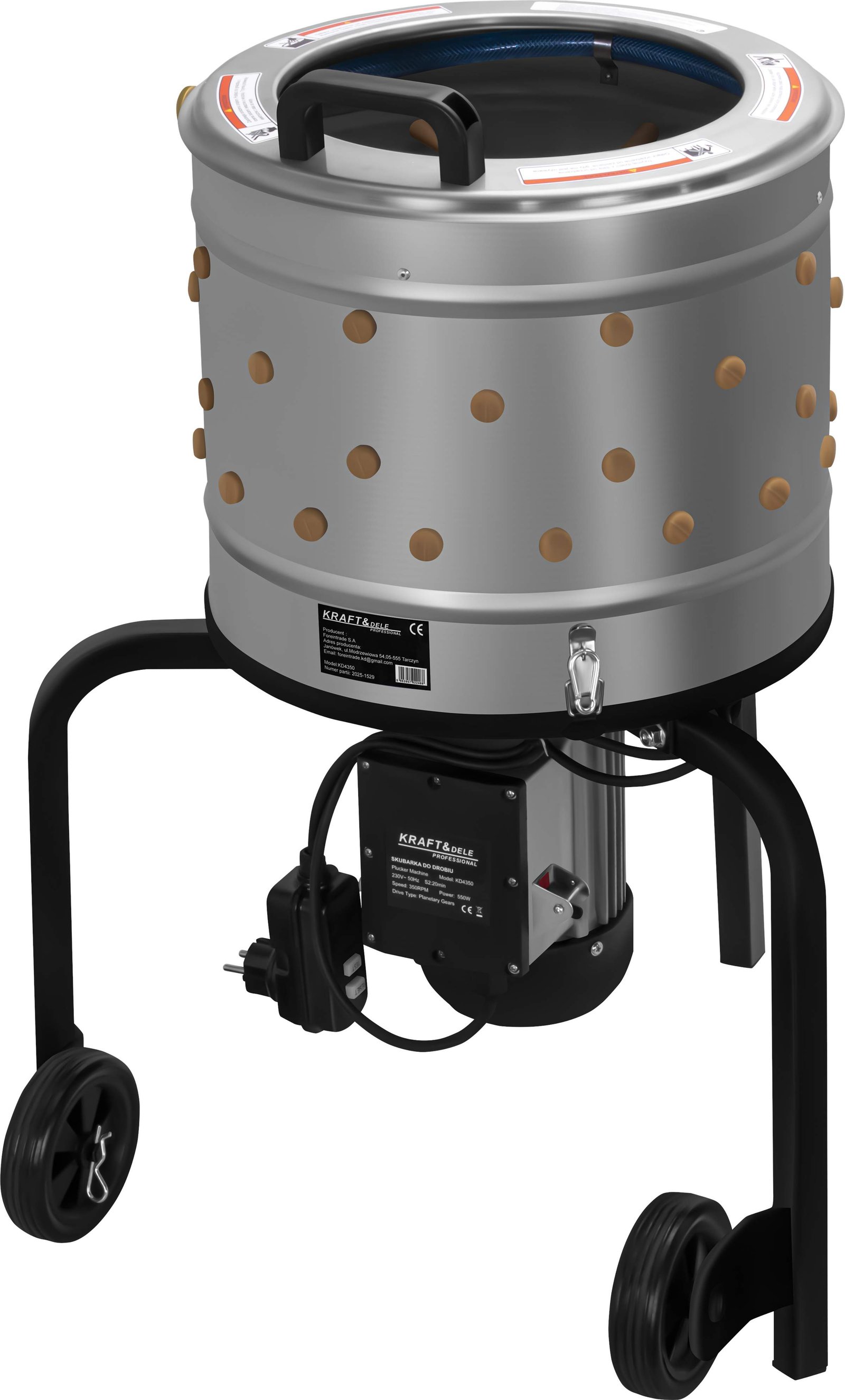 Skubarka do drobiu 550W 400mm KD4350 - Sodrinta.lt