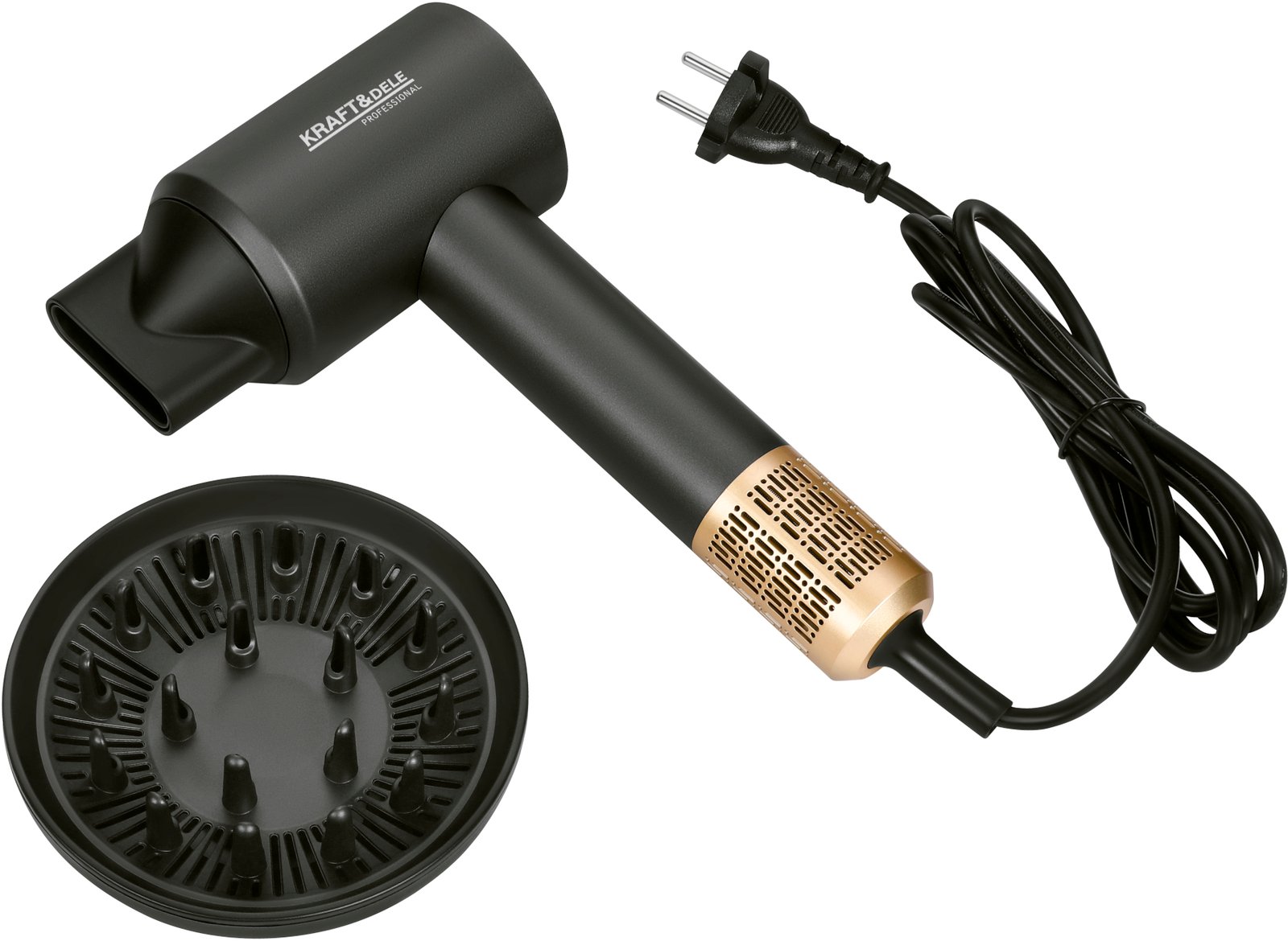 Suszarka do włosów 2200W + nasadki KD4381 - Sodrinta.lt