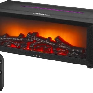 Nawilżacz powietrza jonizator z efektem kominka LED KD4355 - Sodrinta.lt