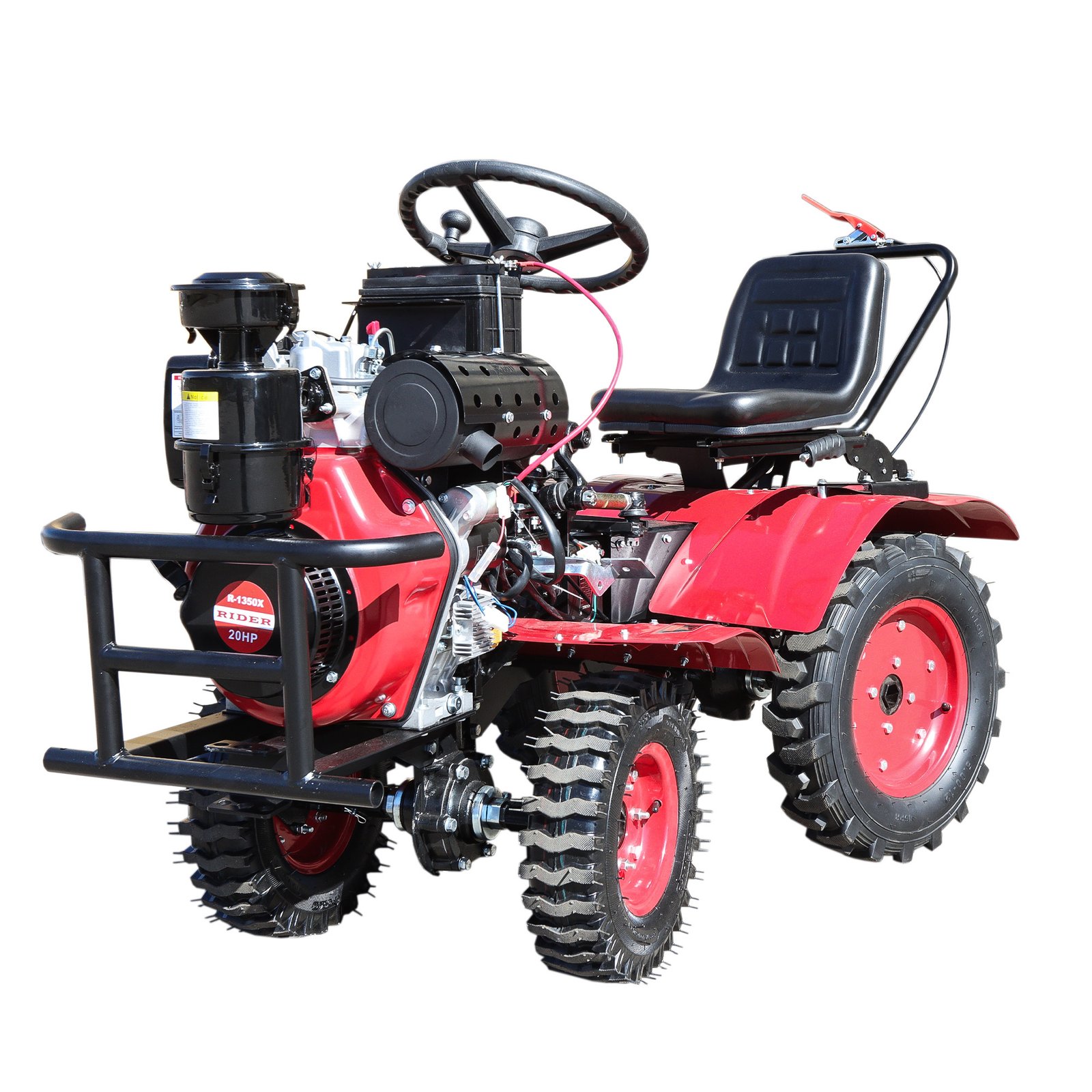 4x4 Mini traktorius Rider - R-1350x - Sodrinta.lt