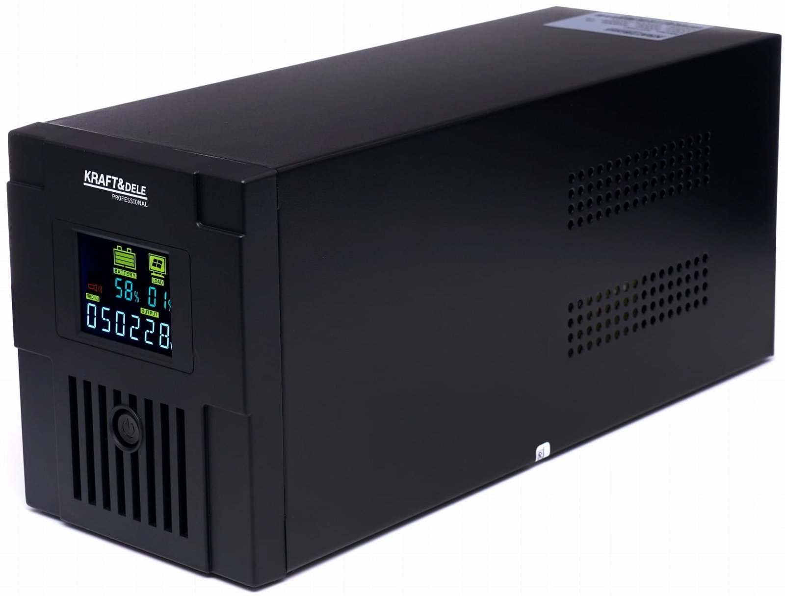 Nepertraukiamo maitinimo šaltinis UPS 2000 VA, 1200 W LCD Kraft&Dele KD1930 - Image 3