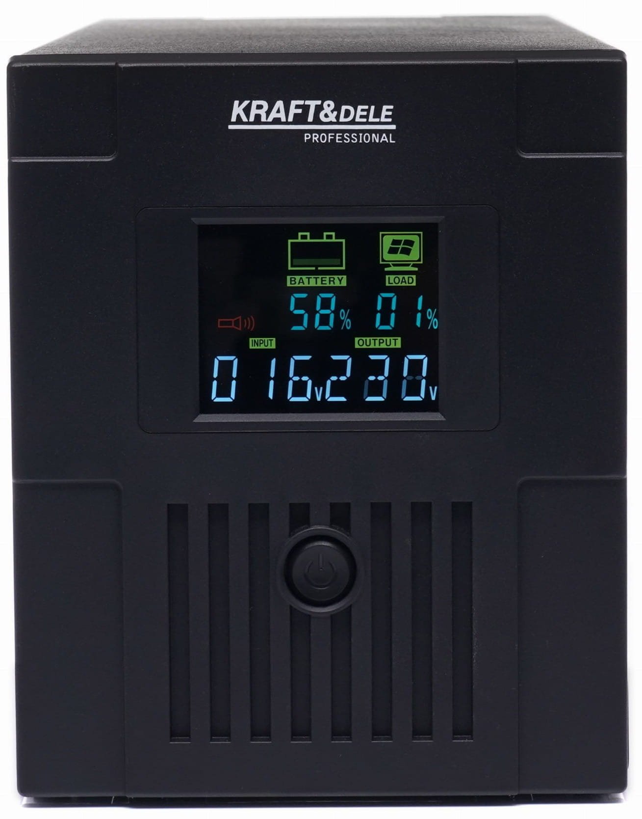 Nepertraukiamo maitinimo šaltinis UPS 2000 VA, 1200 W LCD Kraft&Dele KD1930 - Image 6