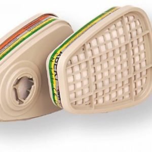 Organinių, neorganinių ir rūgščių dujų, amoniako filtras ABE, 3M