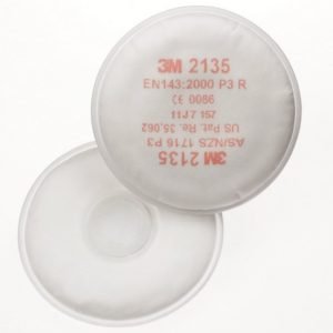 2135 P3 dalelių filtras, pora, 3M