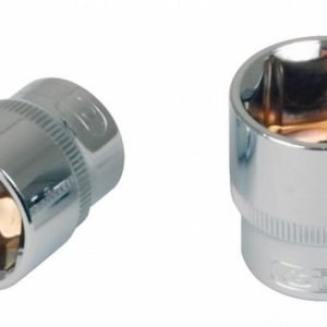 1/2" CHROME+ šešiakampė galvutė 12mm, KS Tools