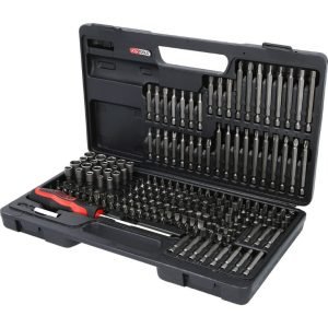 Antgalių komplektas 1/4", 208 vnt 208-osaline, KS Tools