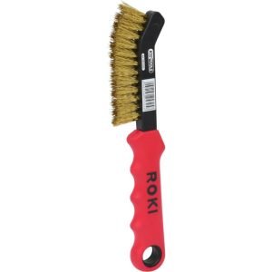 Žalvarinis vielinis šepetys, 2 eilių, KS Tools