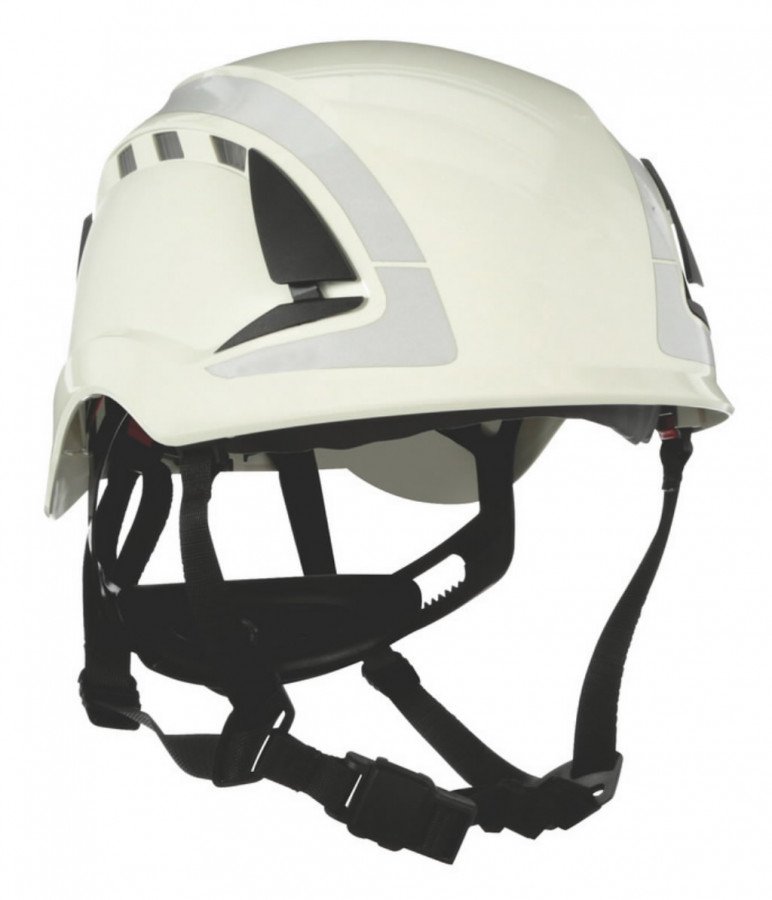 Apsauginis šalmas SecureFit, ventiliuojamas, baltas X5001V-C X5001V-CE, 3M