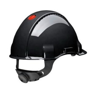 Apsauginis šalmas Uvicator, reguliuojamas, juodas G3000NUV- G3000NUV-SV, 3M