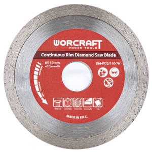 Diskino pjūklo MC14-110A deimantinis diskelis 22.23x110mm WORCRAFT