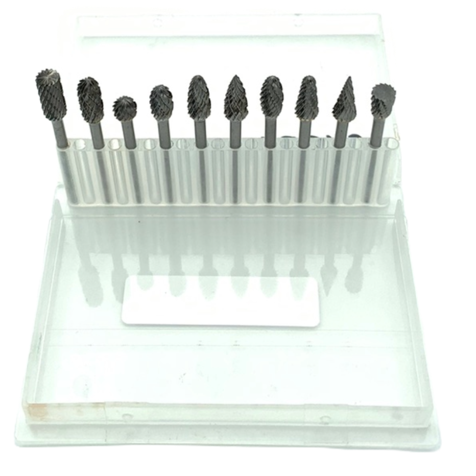 Frezų kietmetalio rinkinys Ø6x3mm 10vnt. - Image 2
