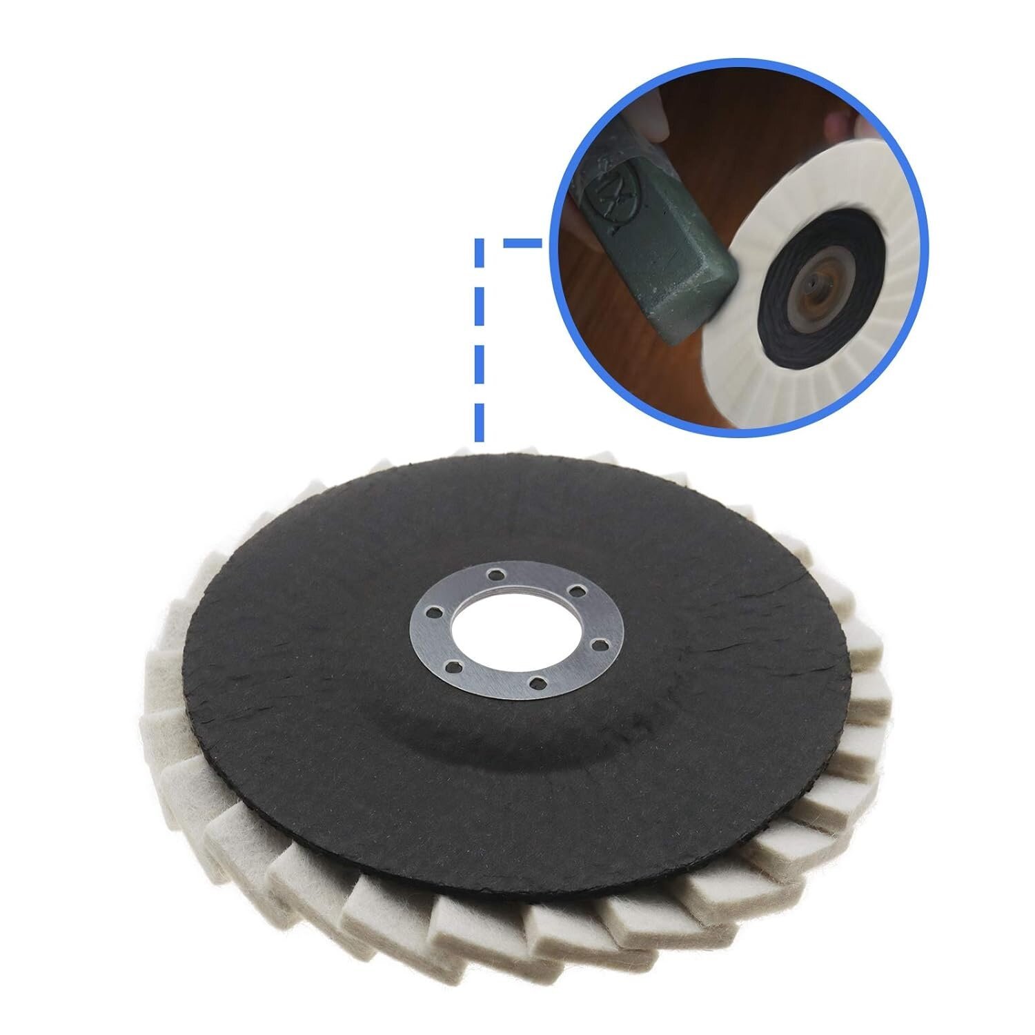 Poliravimo diskas 125mm - Image 2