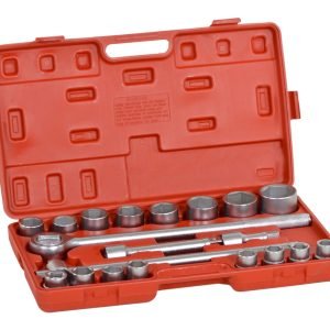 Profesionalus 3/4″ dvylikakampių galvučių rinkinys, 21 dalis Kraft&Dele KD305