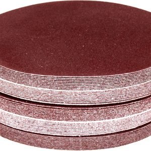 Šlifavimo popierius 125 mm P120 su lipduku, 50 vnt. KD11805
