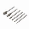 HSS kotinių frezų rinkinys mini šlifuokliams KD10057